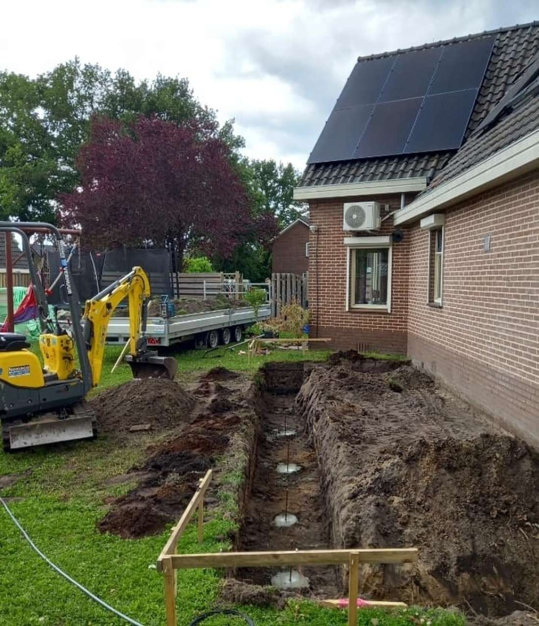 Realisatie aanbouw aan woning